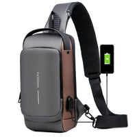 USB charging sport sling Anti-theft shoulder bag（BUY 2 FREE SHIPPING WORLDWIDE!）