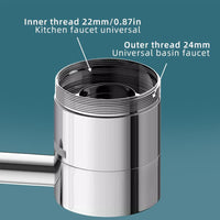 Faucet Extension Bathroom Universal 1080 Rotating Faucet Adapter