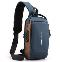 USB charging sport sling Anti-theft shoulder bag（BUY 2 FREE SHIPPING WORLDWIDE!）